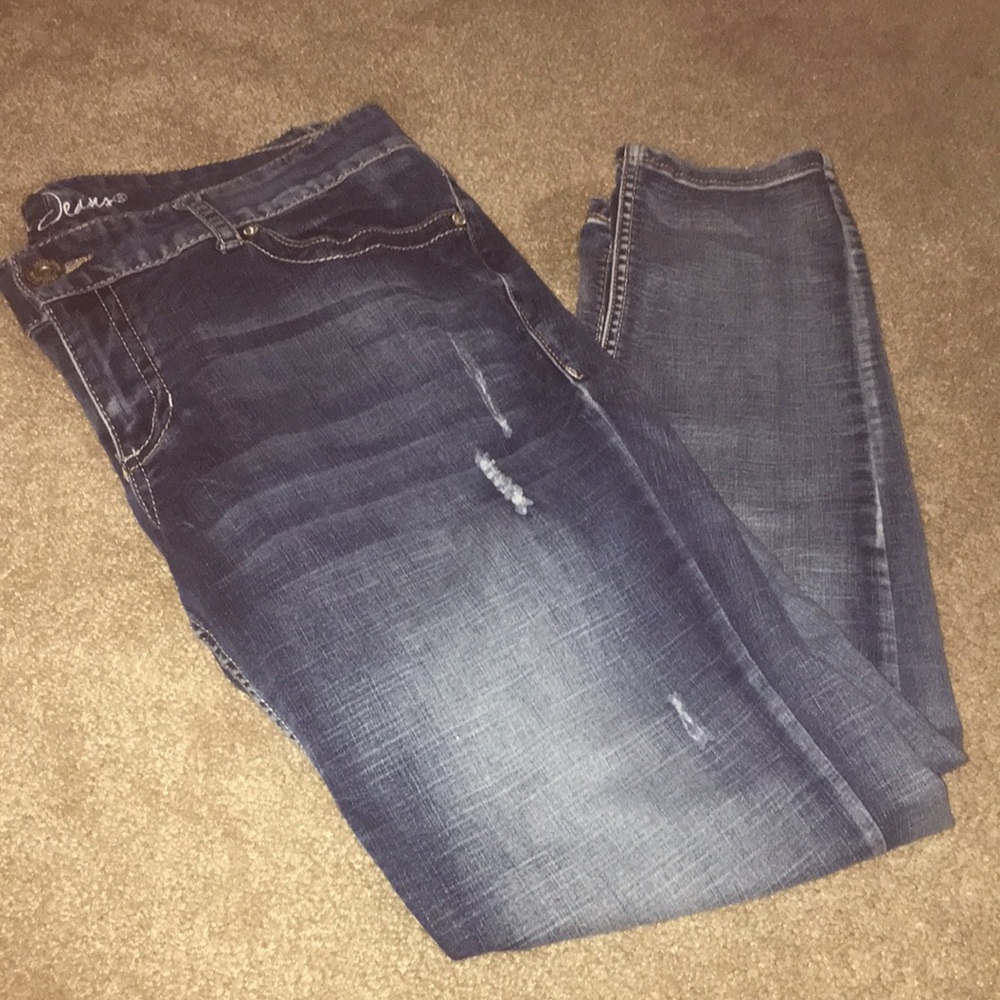 Medium wash jeans
